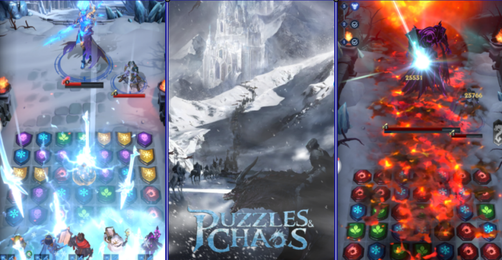 Puzzles＆Chaos：FrozenCastleの画像