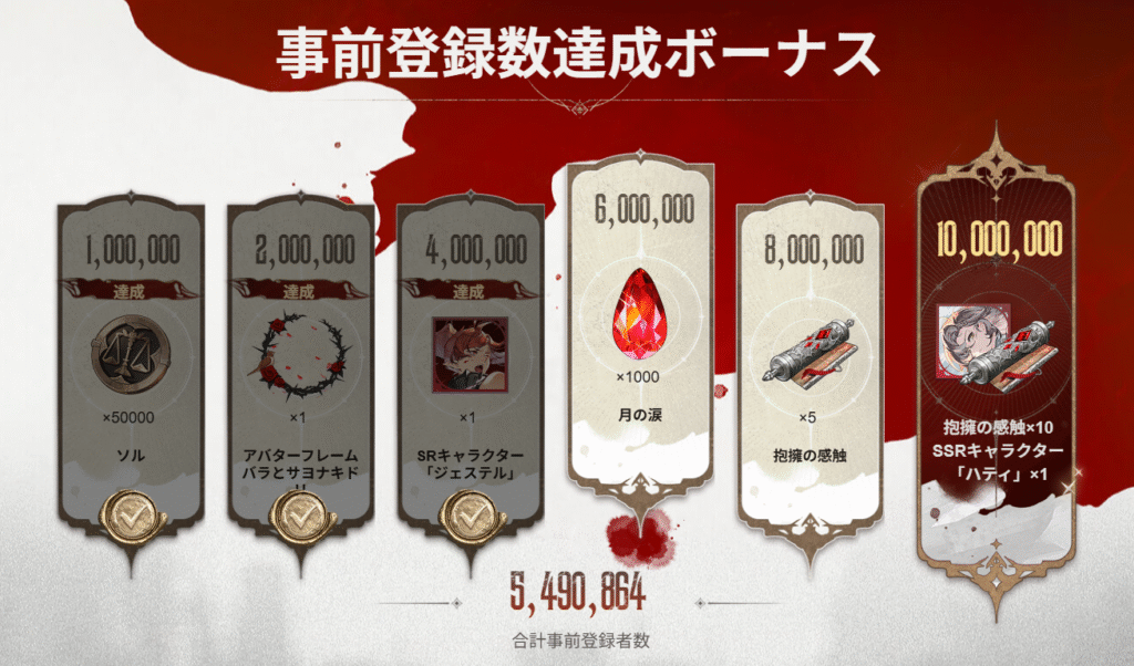 事前登録特典画像