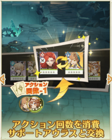 交換の画像
