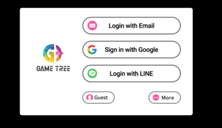ログインの画像