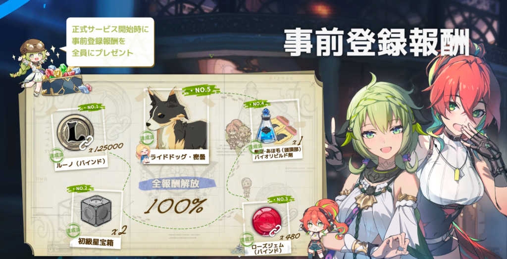 事前登録受付中の画像